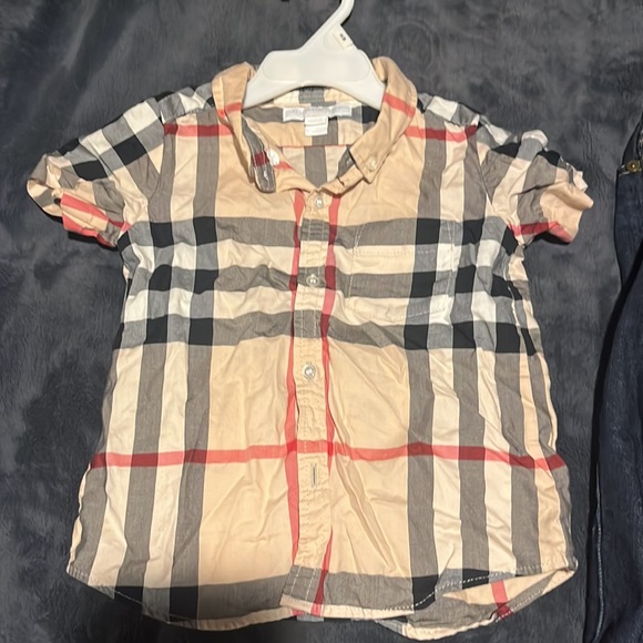 AUTHENTIC Boys matching Burberry set size 2Y. - Picture 2 of 5